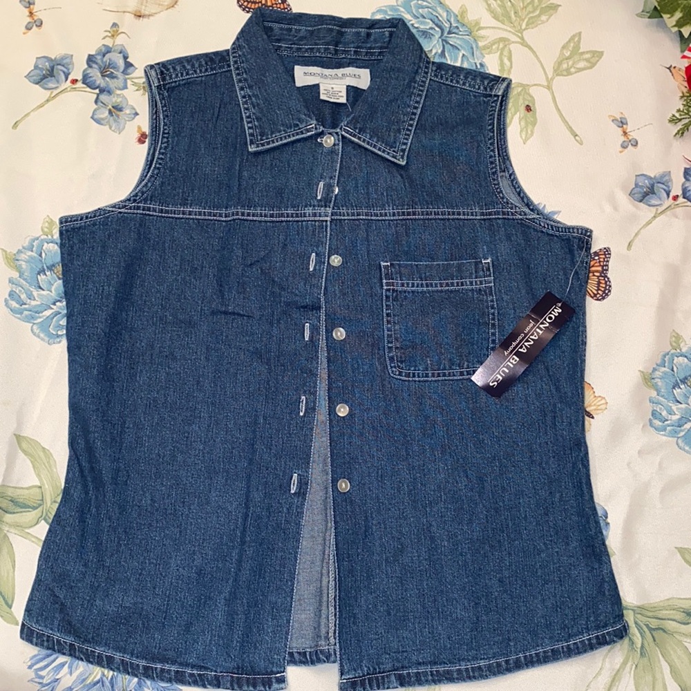 Vintage Montana Blues Denim Shirt